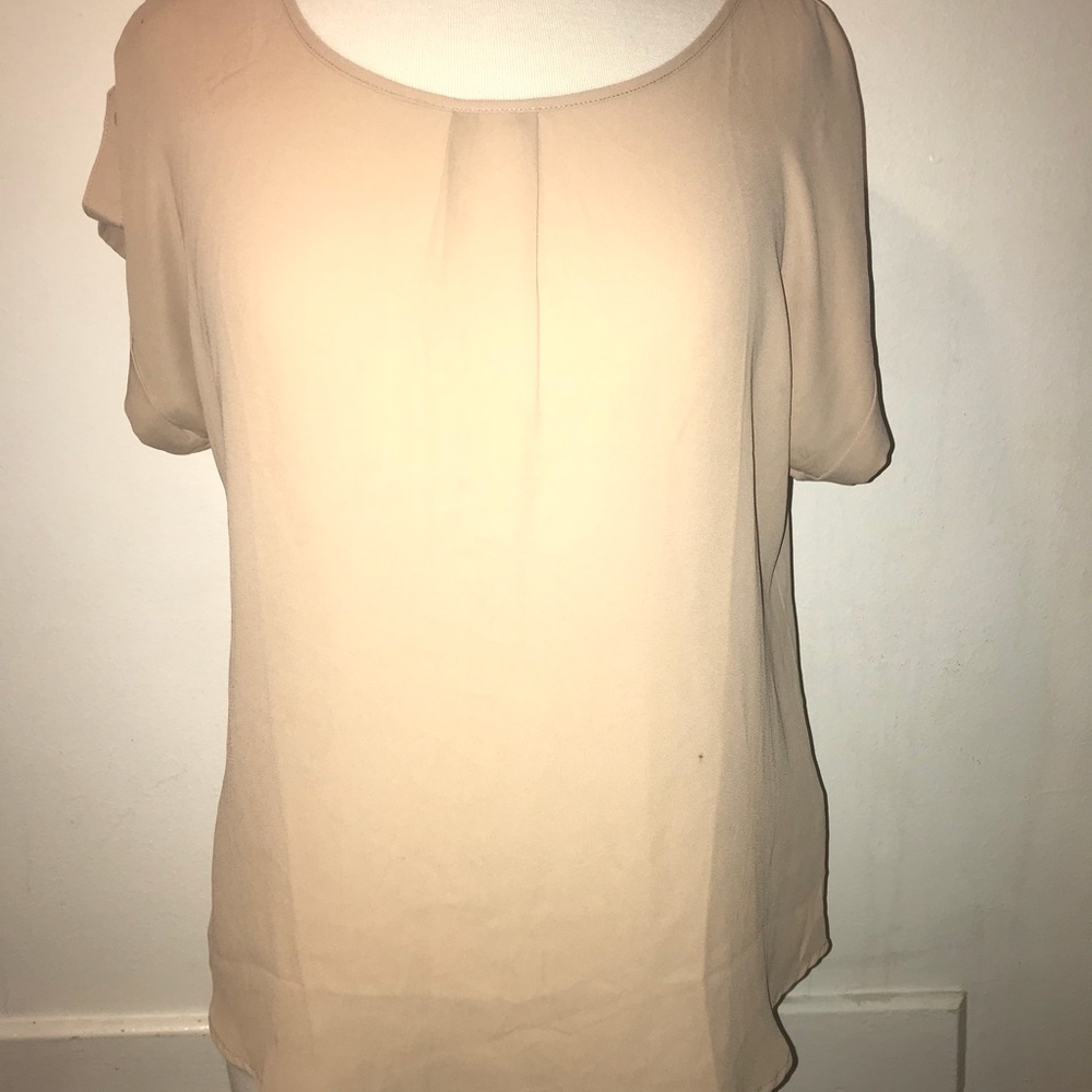 Nude blouse